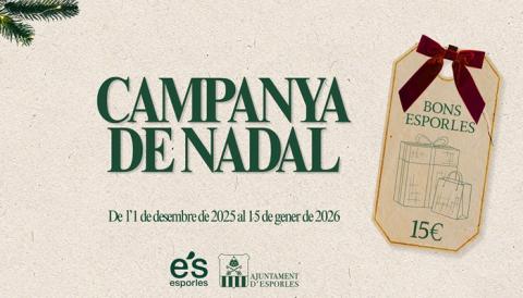 CAMPANYA DE NADAL BONS ESPORLES