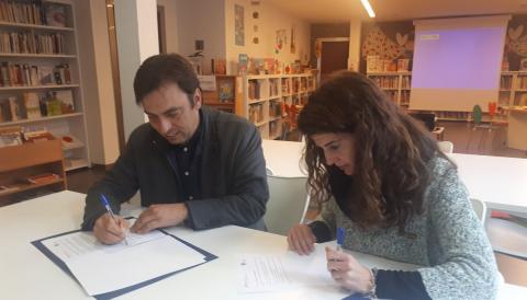 Renovació del conveni amb la Xarxa de Biblioteques de Mallorca