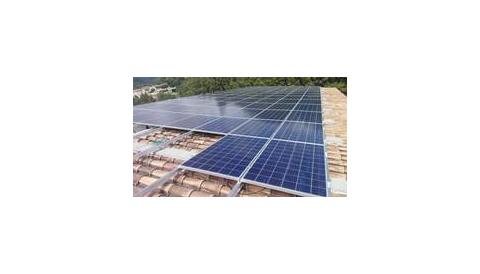 Plaques d’energia solar fotovoltaica a l’Escoleta Municipal 